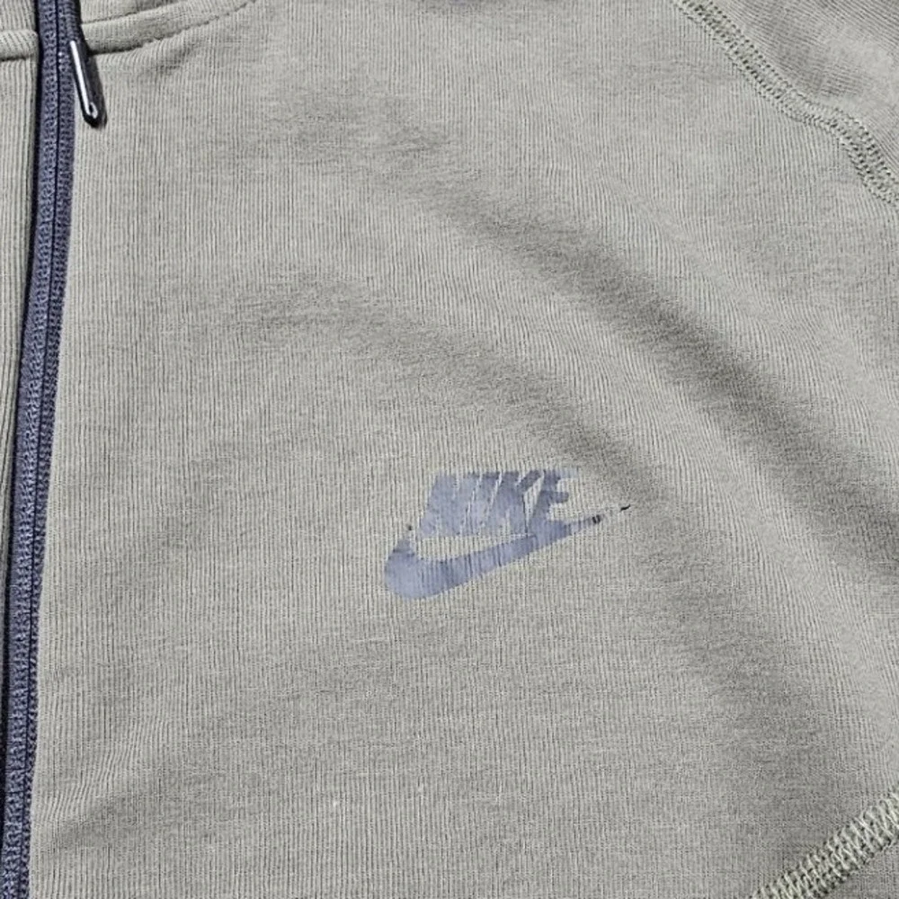 Nike Sportswear Tech Fleece Full-Zip Hoodie Olive Green Mens Large CU4489-326